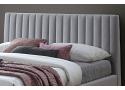 5ft King Size Albany Light Grey Soft Velvet Fabric Upholstered Bed Frame 3